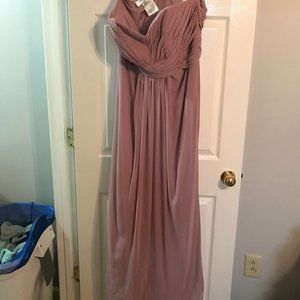 Davids Bridal Bridesmaid Dress Quartz